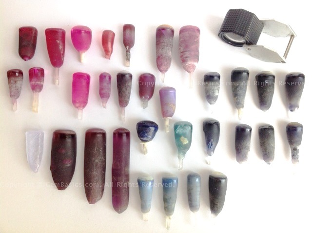 Some corundum colours